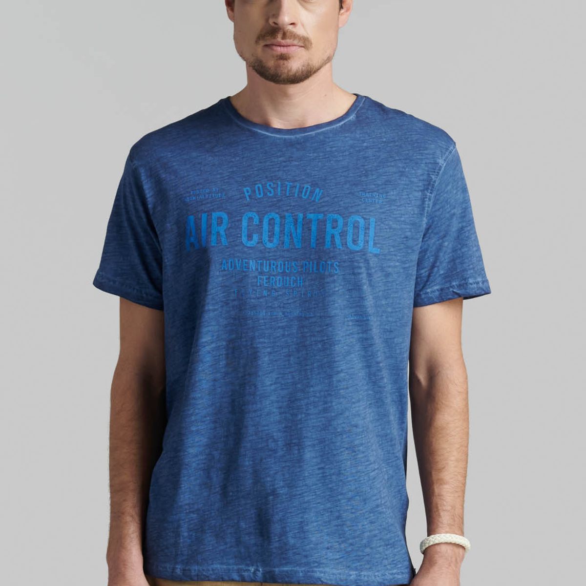 FEROUCH - Polera Seattle Azul Ferouch