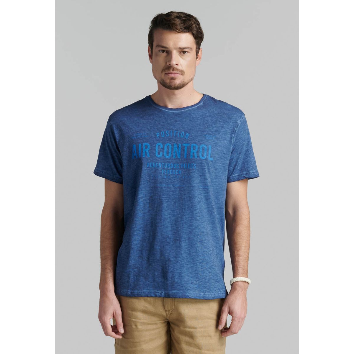 FEROUCH - Polera Seattle Azul Ferouch