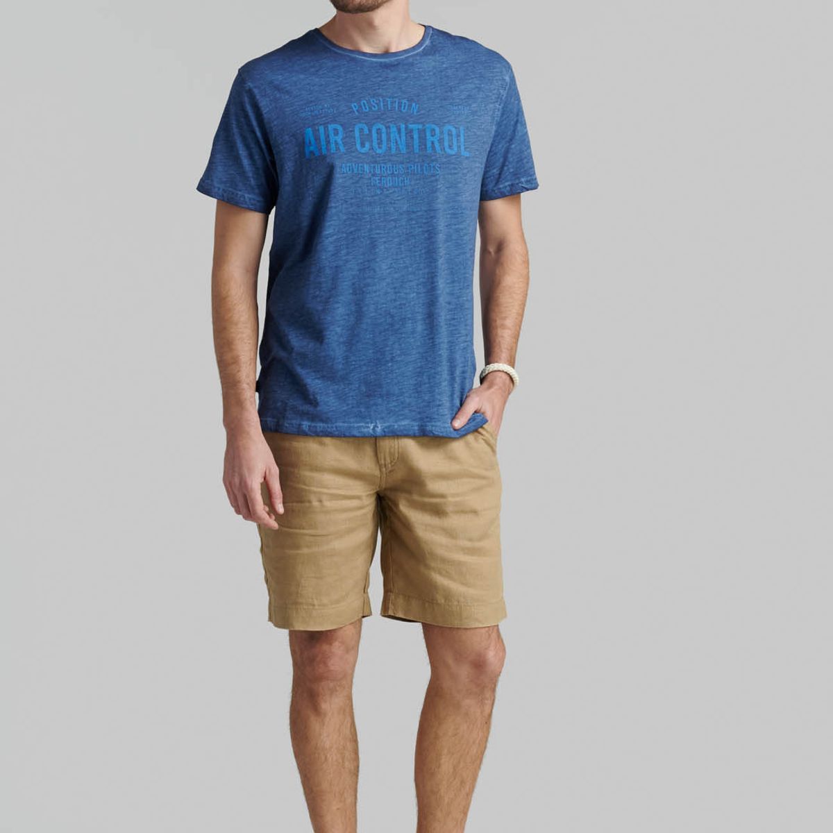 FEROUCH - Polera Seattle Azul Ferouch