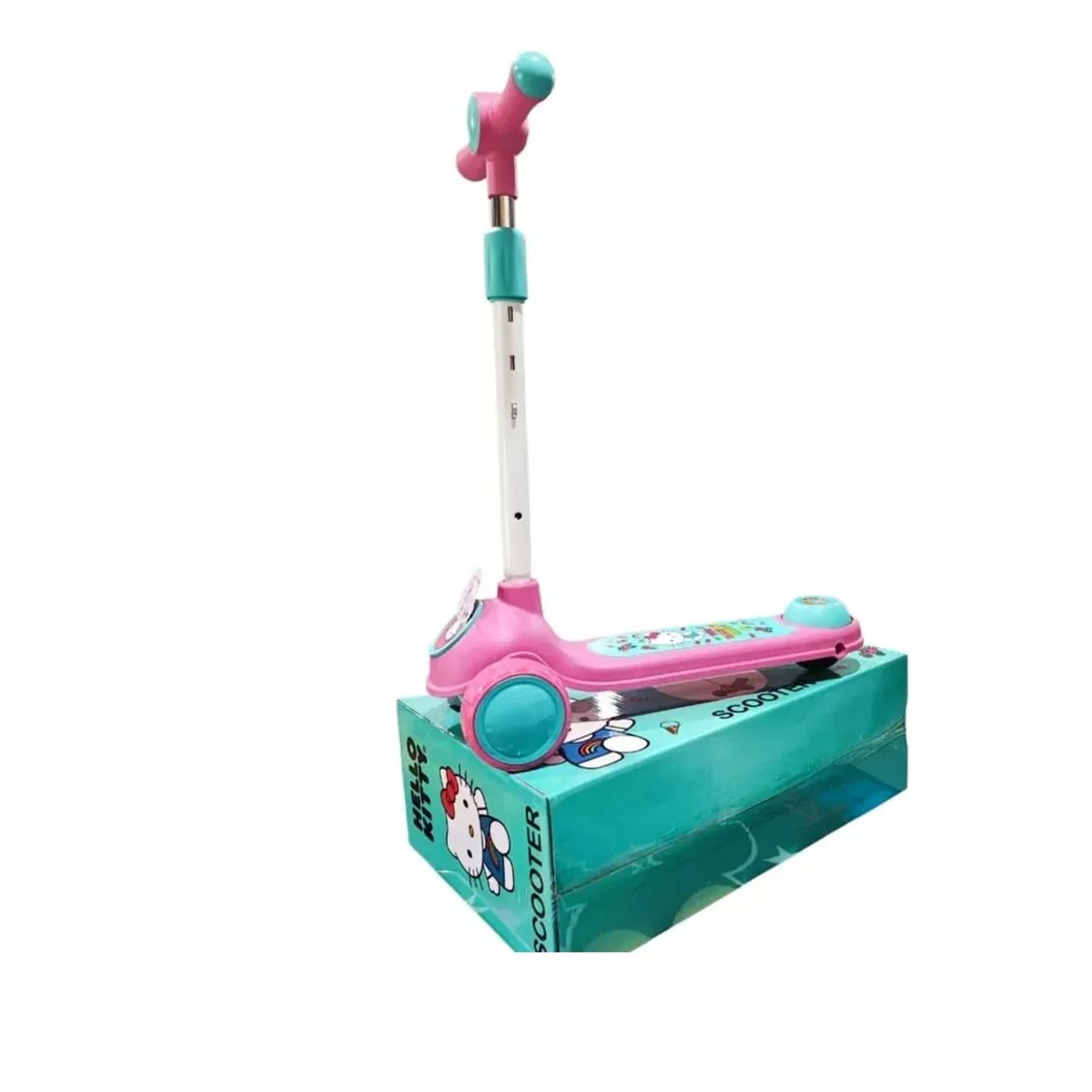 CARIBEE - Scooter Monopatín Niñas Juguete Hello Kitty