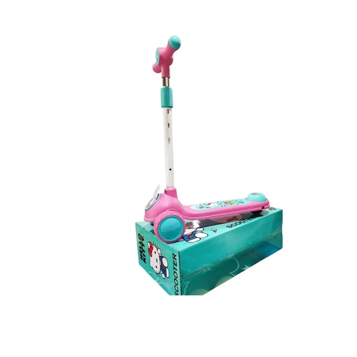 CARIBEE - Scooter Monopatín Niñas Juguete Hello Kitty