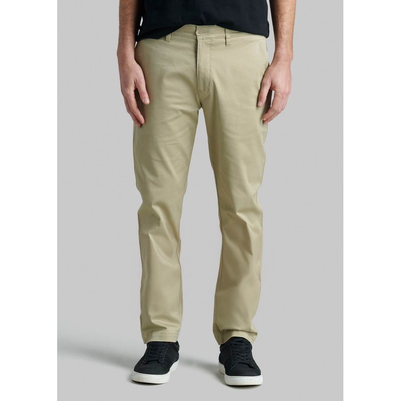 FEROUCH - Pantalón Twill Slim /31 Business Beige Ferouch