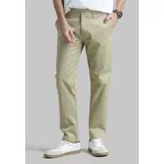 FEROUCH - Pantalón Twill Slim /31 Business Beige