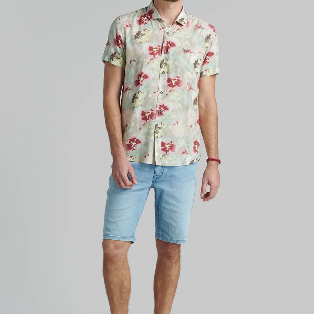 FEROUCH - Camisa Las Cruces Beige Ferouch