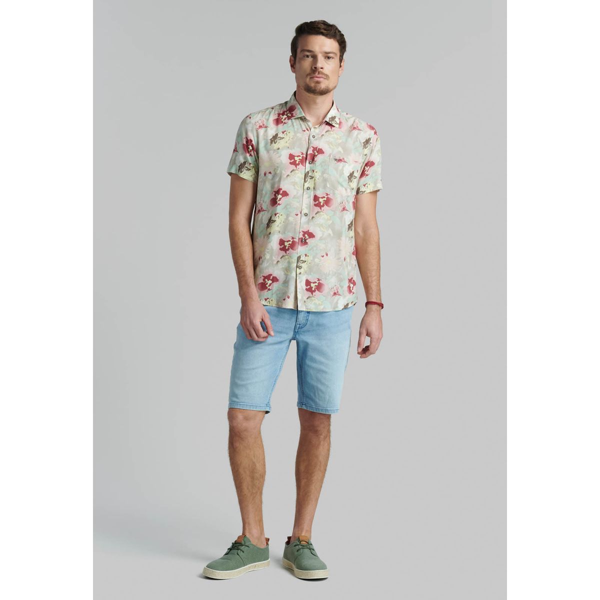 FEROUCH - Camisa Las Cruces Beige Ferouch