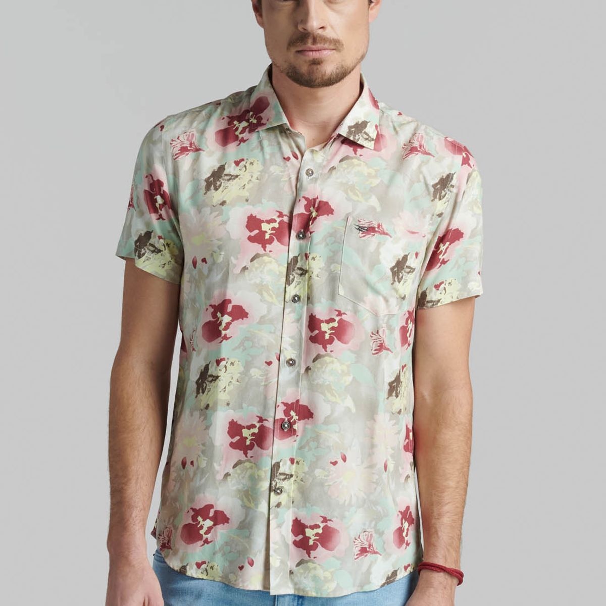 FEROUCH - Camisa Las Cruces Beige Ferouch