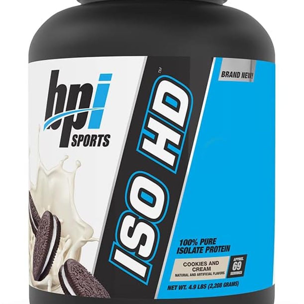 BPI SPORT - Bpi Iso Hd Whey Protein Isolate 5 Lbs Cookies and Cream