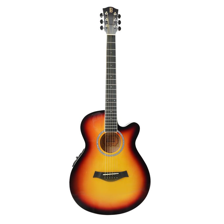 Guitarra Thin Eq cuerda metalica 40" 3 BIL-403-EQ-SB