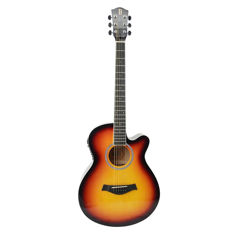 Guitarra Eq cuerda met 40" Bands Glossy BIL-404-EQ-SB