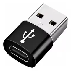 GENERICO - ADAPTADOR USB-A MACHO A USB-C HEMBRA