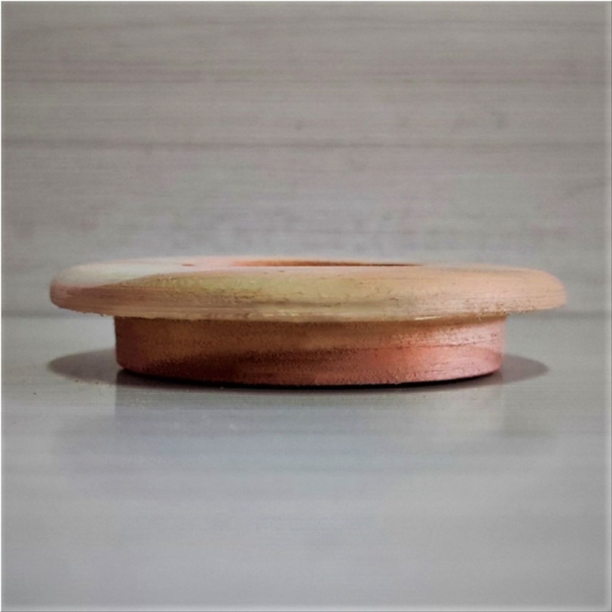 KUTZ - Asa redonda mediana madera pino 60mm ø x 16mm 2 unidades