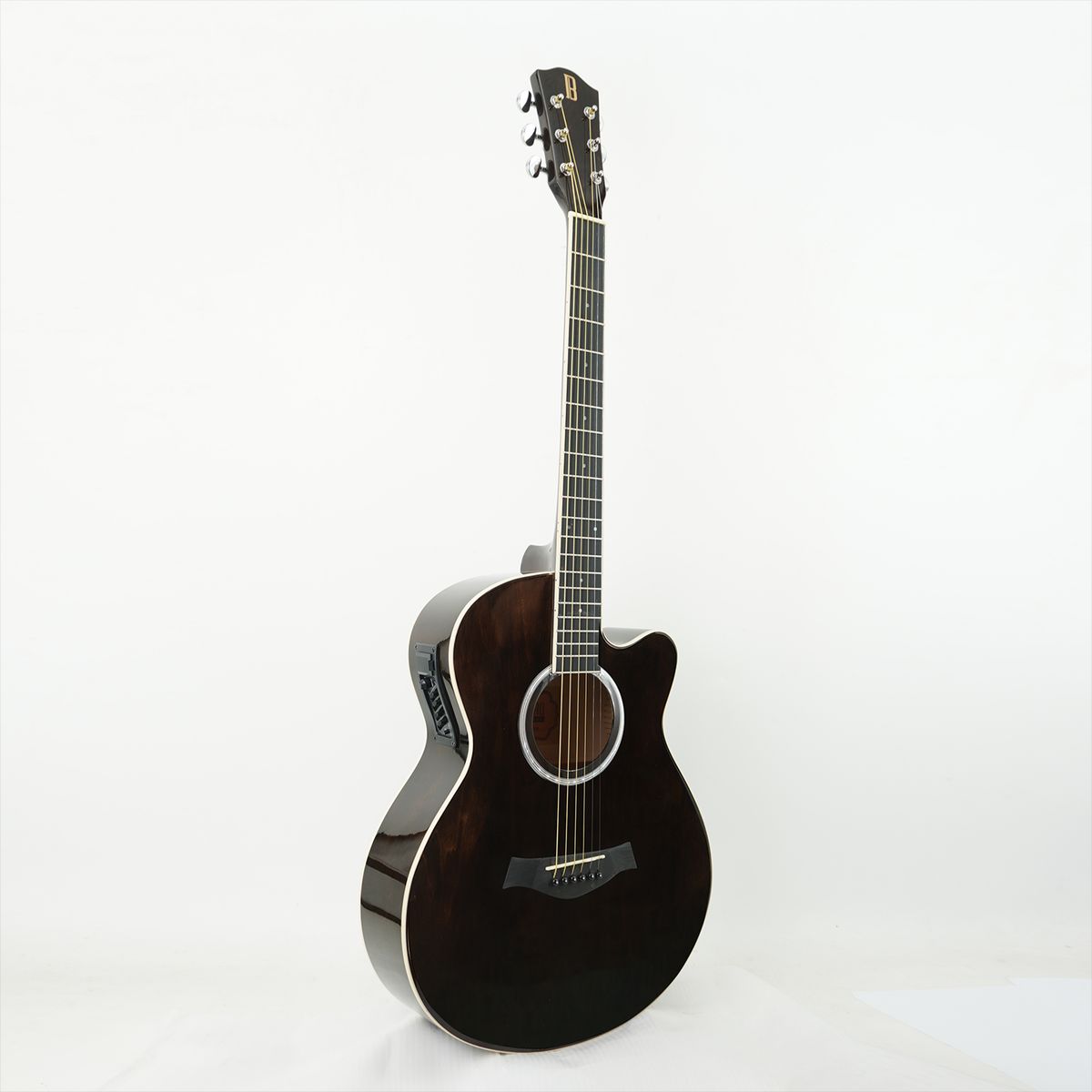 BILBAO - Guitarra Eq cuer met 40" Bands Glossy BIL-404-EQ-TOB Bilbao