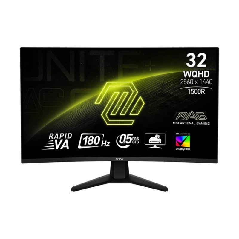 MSI - Monitor Gamer MSI MAG 32CQ6F 31.5, Curvo, 180hz, 0.5ms