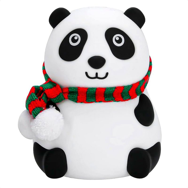 GENERICO - Lampara De Mesa Lampara Mesa Panda Lampara De Silicona Panda