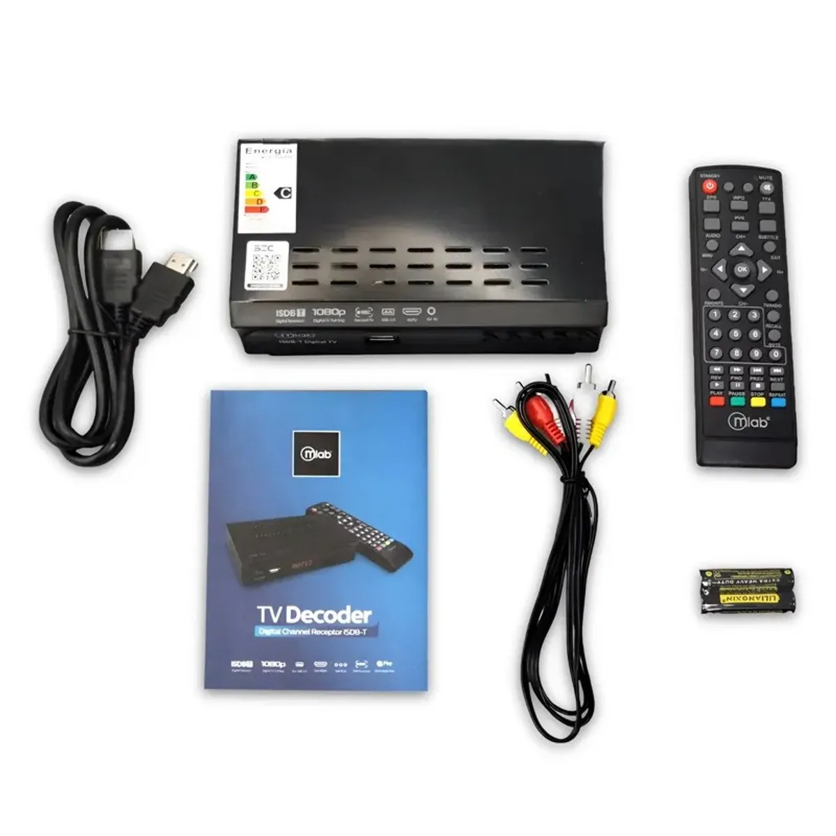 MLAB - Decodificador de Señal Digital para TV ISDB-T High Power