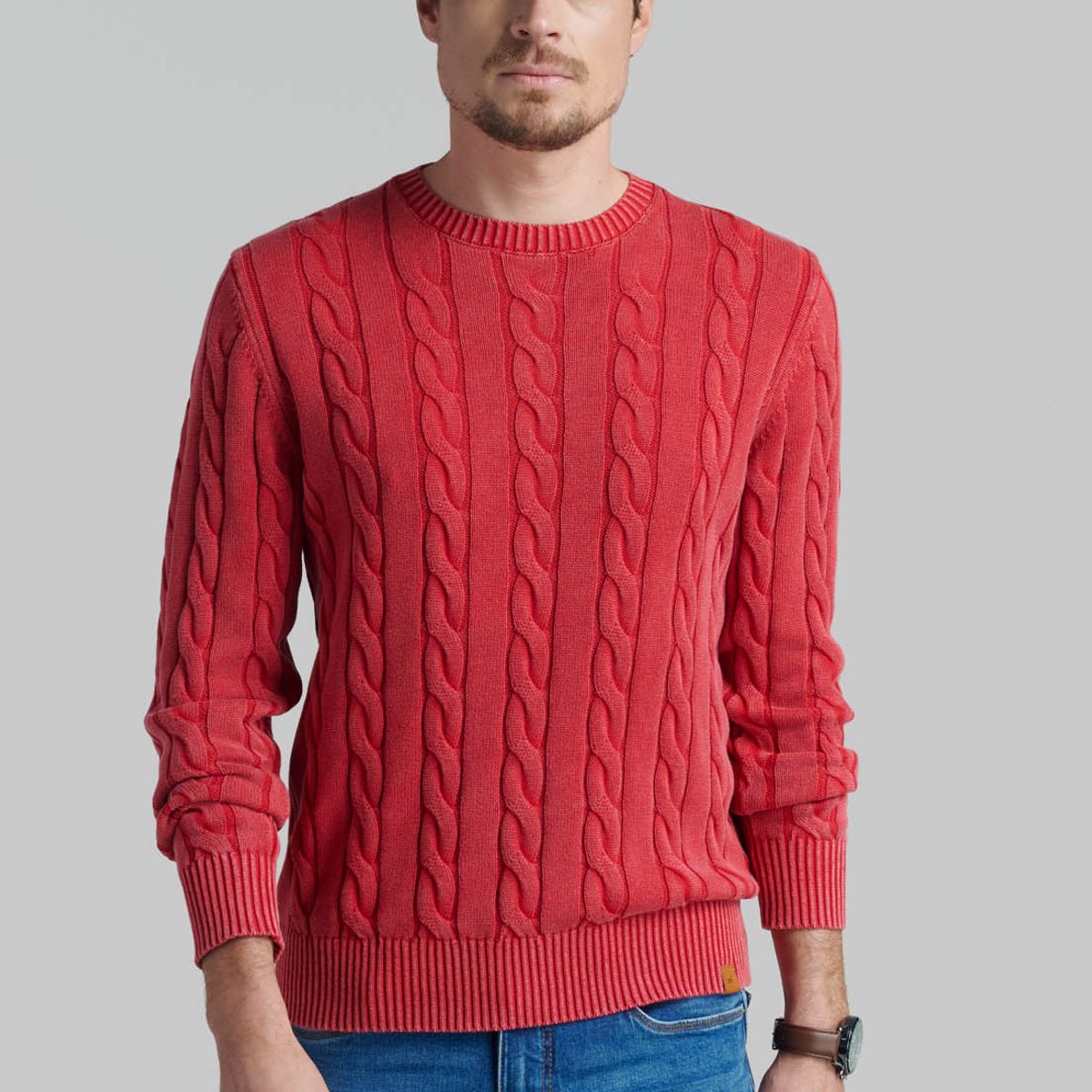 FEROUCH - Sweater Cambridge Sport Rojo Ferouch