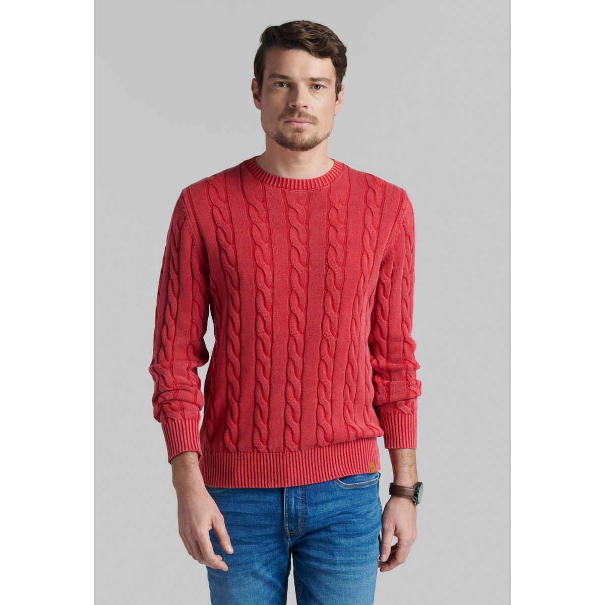 FEROUCH - Sweater Cambridge Sport Rojo Ferouch
