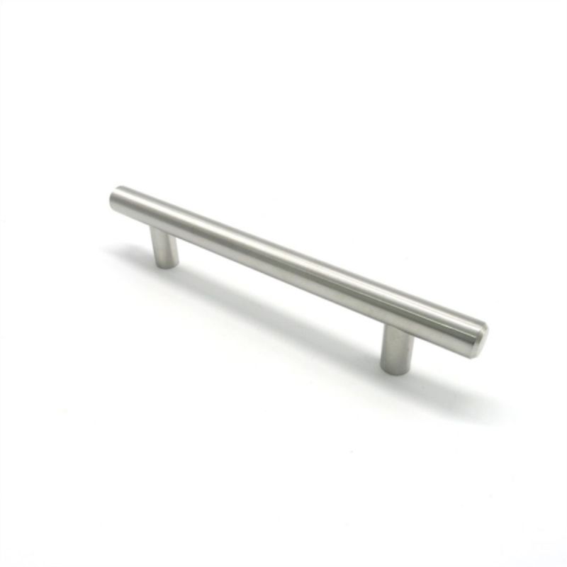 KUTZ - Tirador metalico macizo niquel satin 96x10mm madrid