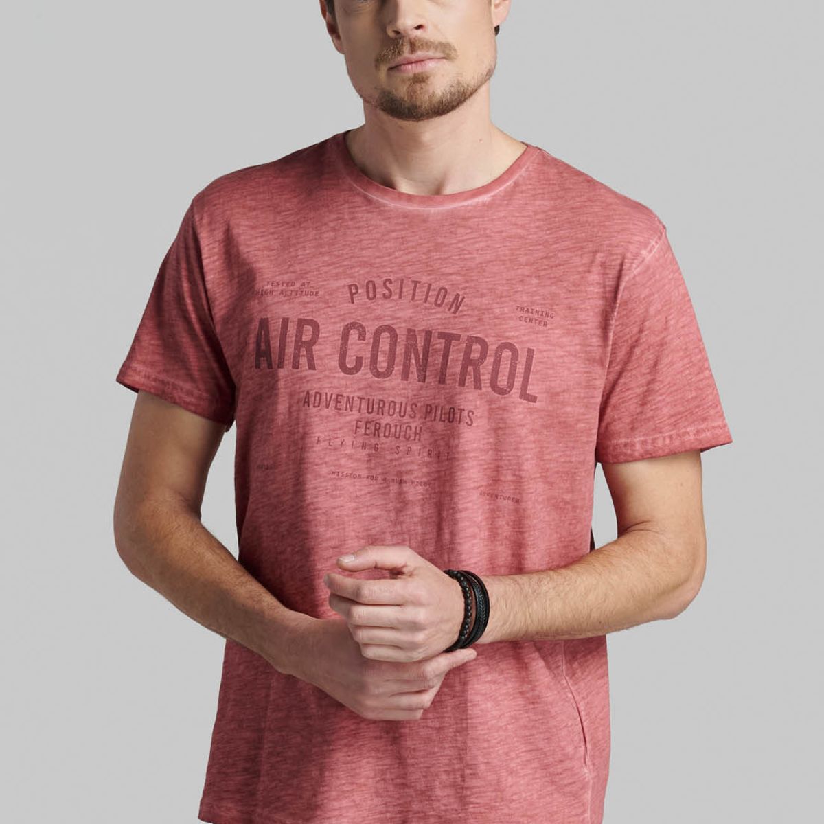 FEROUCH - Polera Seattle Naranjo Ferouch