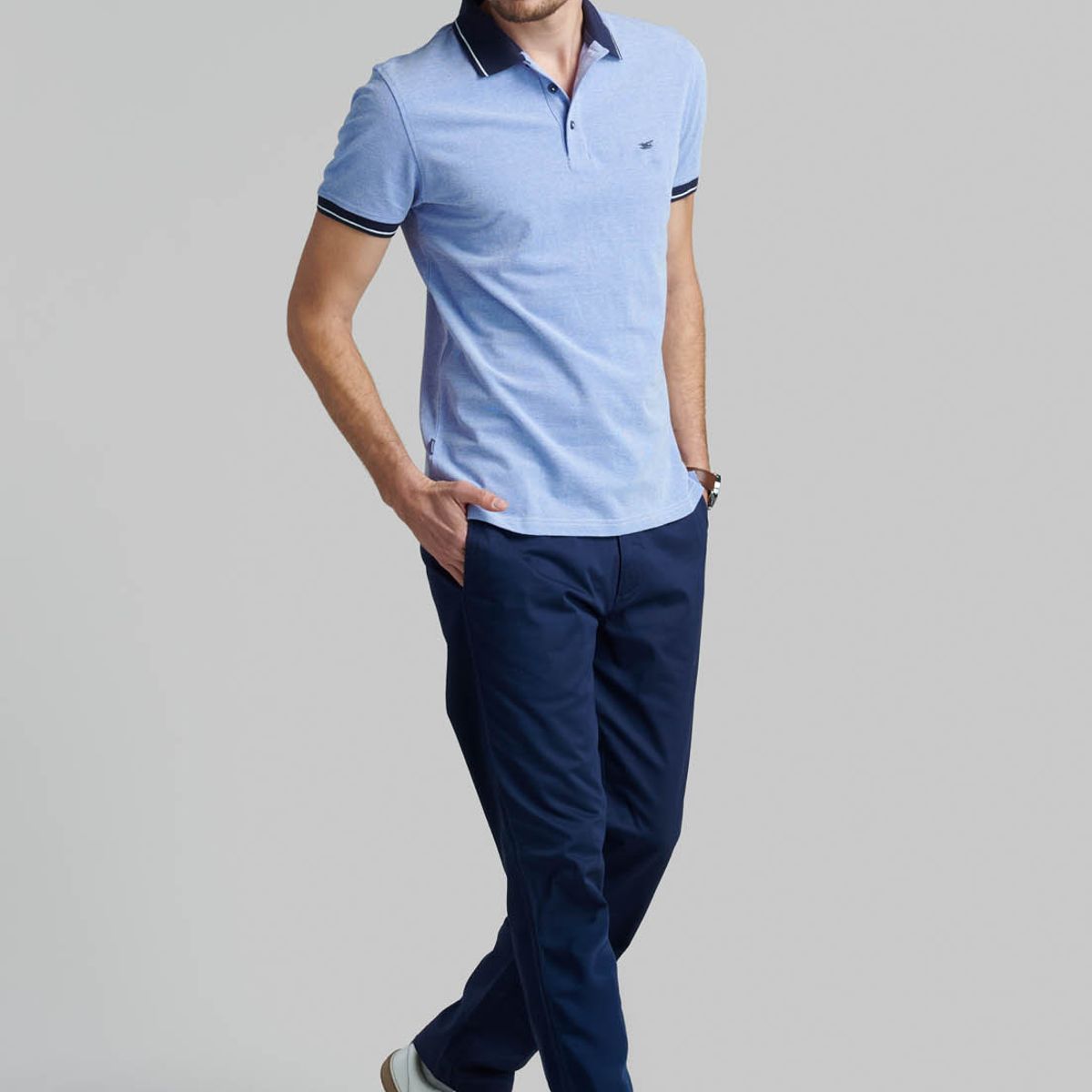 FEROUCH - Polera Baltimore Azul Ferouch