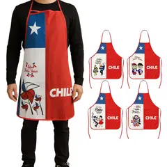 GENERICO - Delantal Dieciochero Pechera Fiestas Patrias Celebración 18