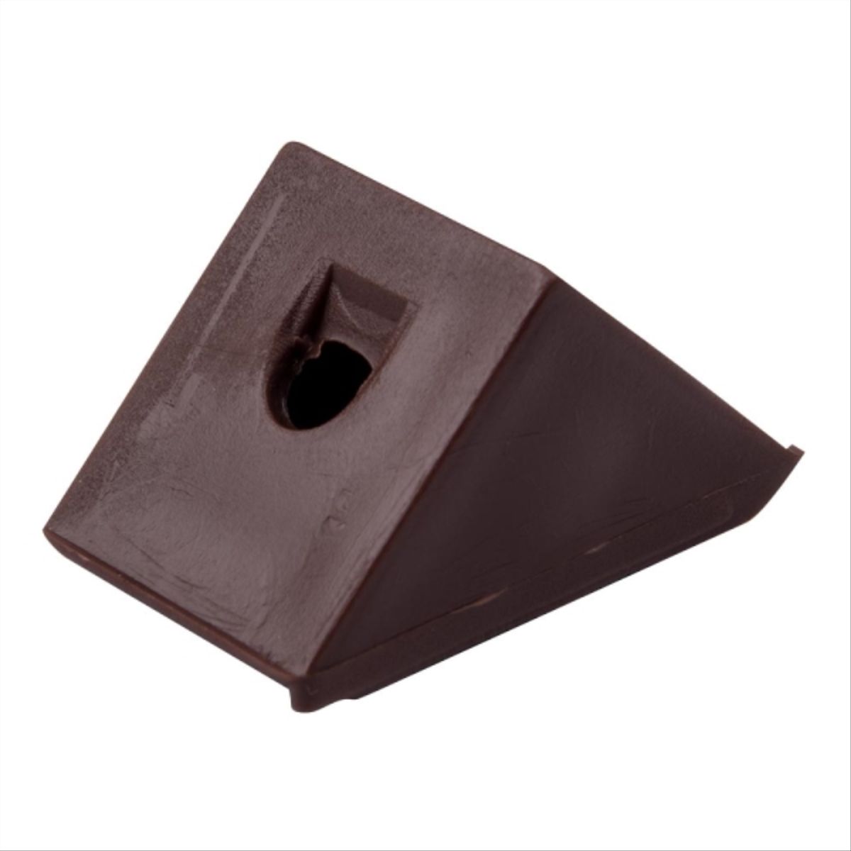 DVP - Escuadra plastica cafe 50uds