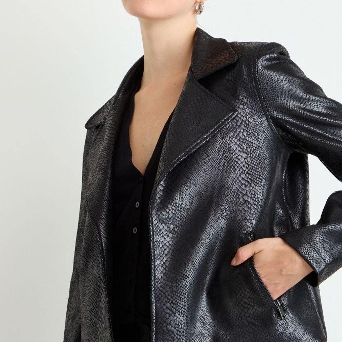 ASH - Chaqueta Mujer Negro Ash