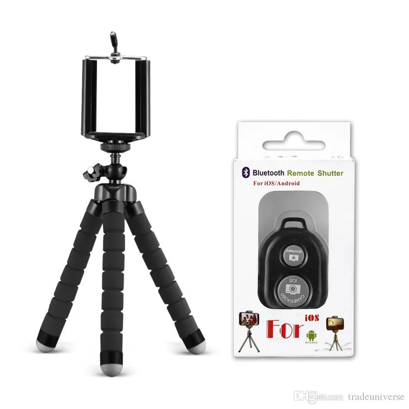 GENERICO - Trípode Celular Flexible Gratis Disparador Bluetooth