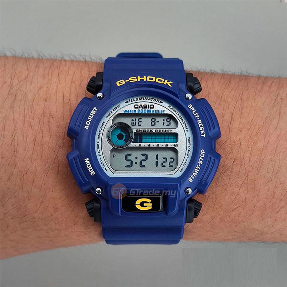 CASIO - RELOJ CASIO GSHOCK DW9052-2 HOMBRE ANTIGOLPE SUMERGIBLE 200M