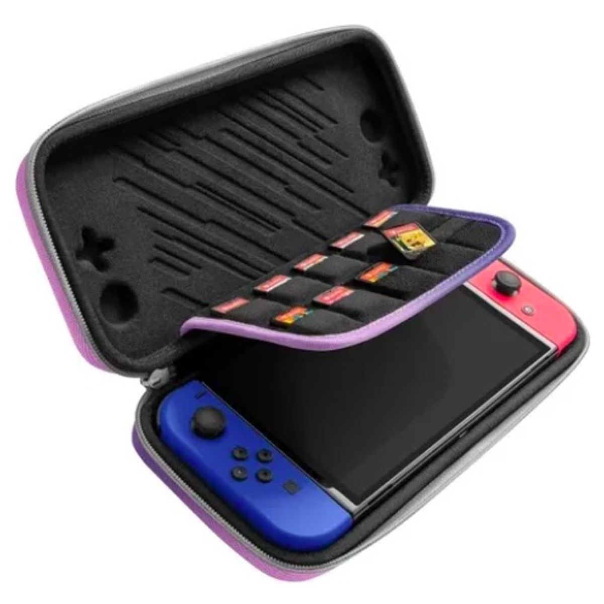 ATLAS - Estuche Ligero Para Nintendo Switch Oled Morado