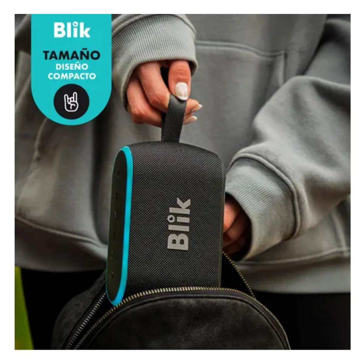 BLIK - PARLANTE INALAMBRICO DEEP BASS BLIK BASS ONE NEGRO