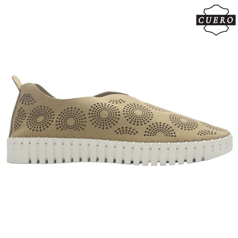 CHALADA - Zapato Mujer Café Casual Chalada Tren-1