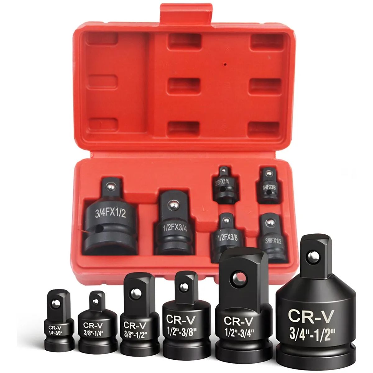 PROWAY - Set Juegos 6 Adaptadores Reductores Dados De Impacto Pro