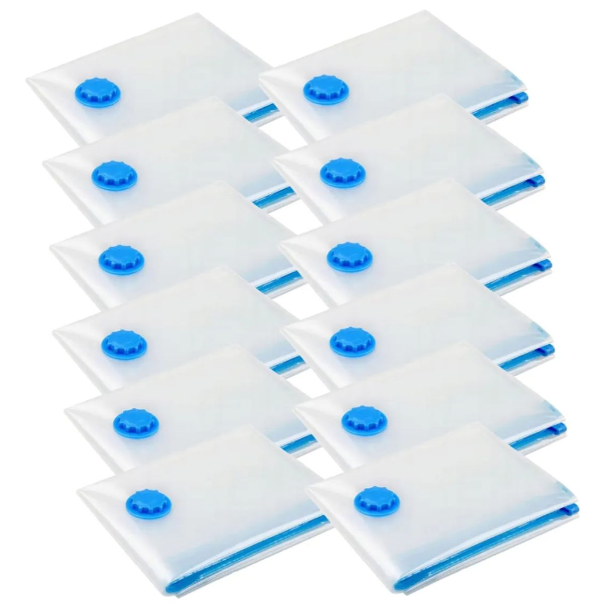 GENERICO - Pack x12 Bolsas al Vacío 80x60 cm para Ropa y Viajes