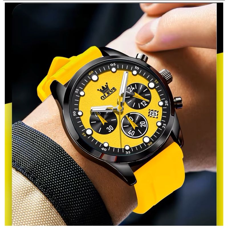GENERICO - Reloj Deportivo Multifuncional para Hombre Impermeabilidad 30m