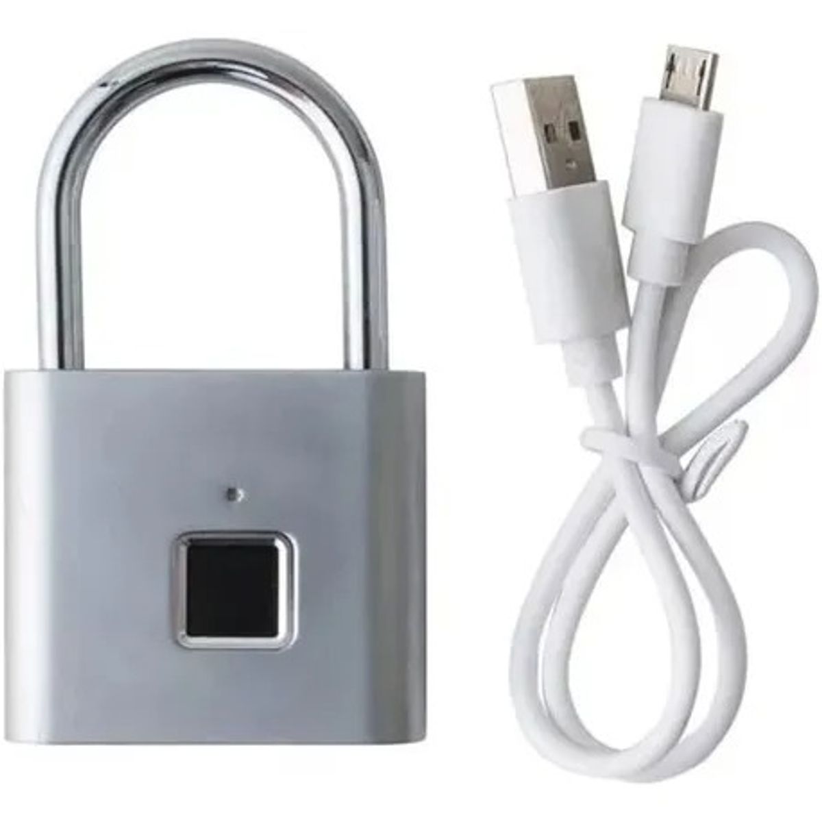 GENERICO - Candado Con Huella Digital Seguridad Candado Con Huella