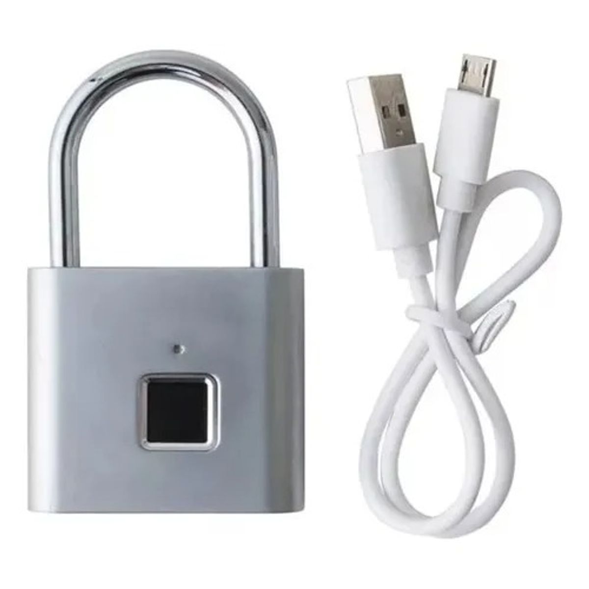 GENERICO - Candado Con Huella Digital Seguridad Candado Con Huella