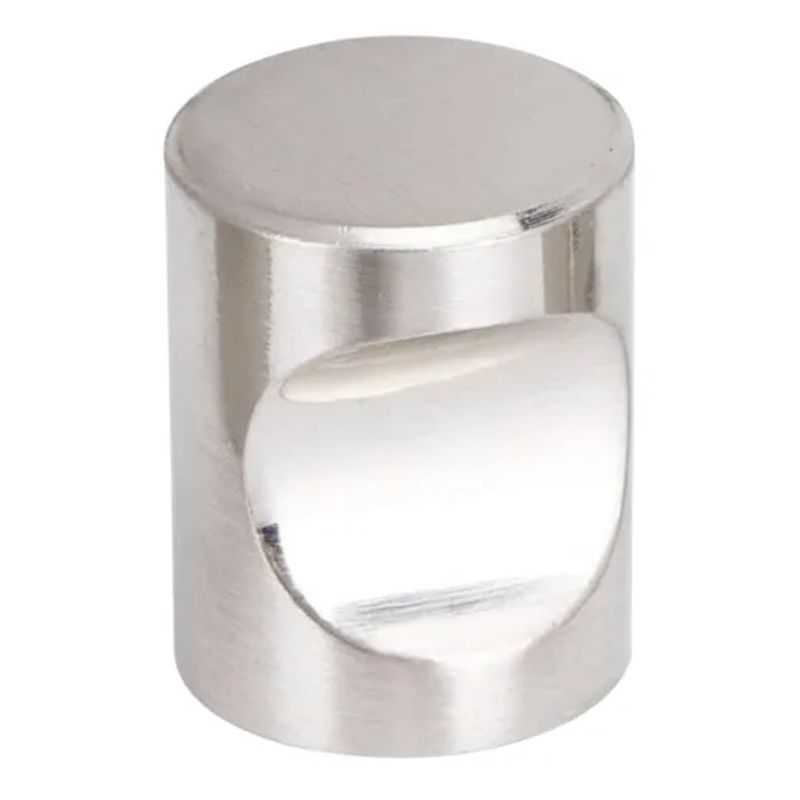 GENERICO - Tirador Manilla Balin 24x30 Metálico Pack 10 Unidades Plateado