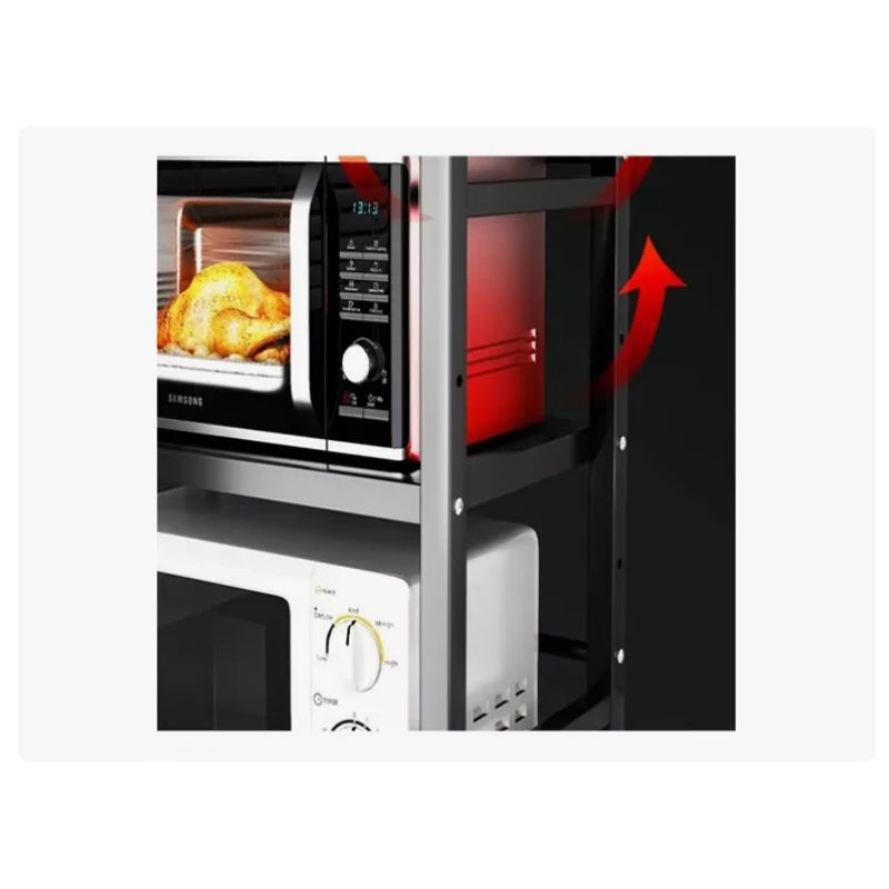 GENERICO - Estante Repisa Extensible Horno Microondas Rack Organizador