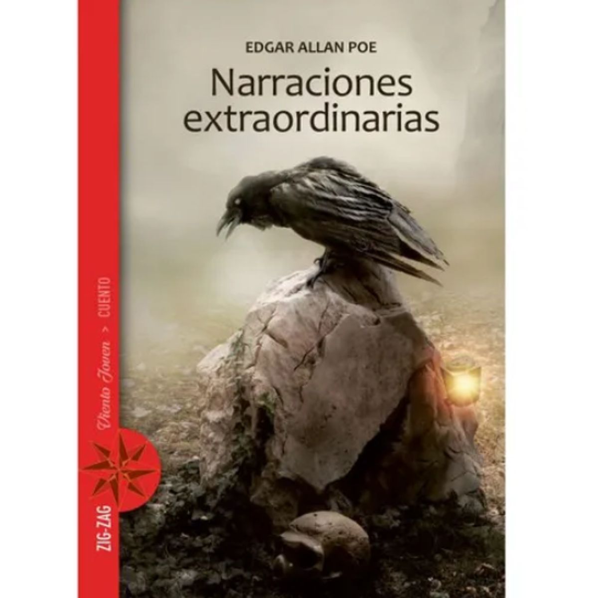 GENERICO - Narraciones extraordinarias de Edgar Allan Poe Editorial Zig-Zag tapa blanda en español 2022