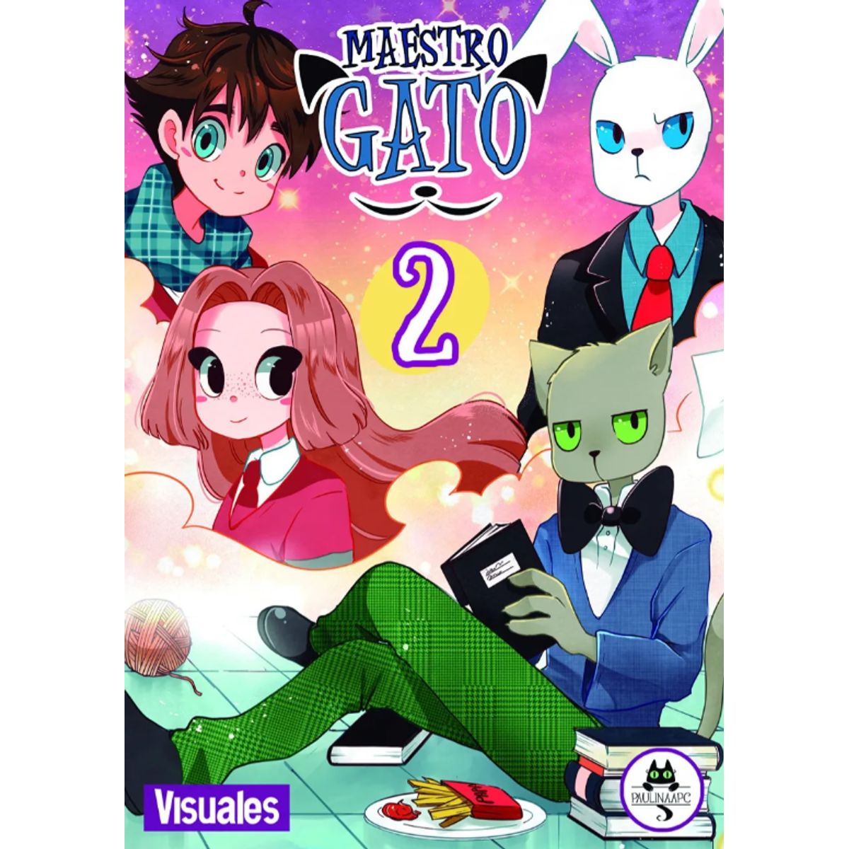 GENERICO - Maestro Gato, De Paulina Palacios., Vol. 2. Editorial Visuales, Tapa Blanda En Español