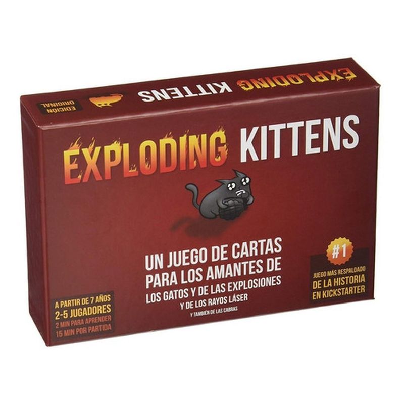 GENERICO - Exploding Kittens Juego De Mesa Español