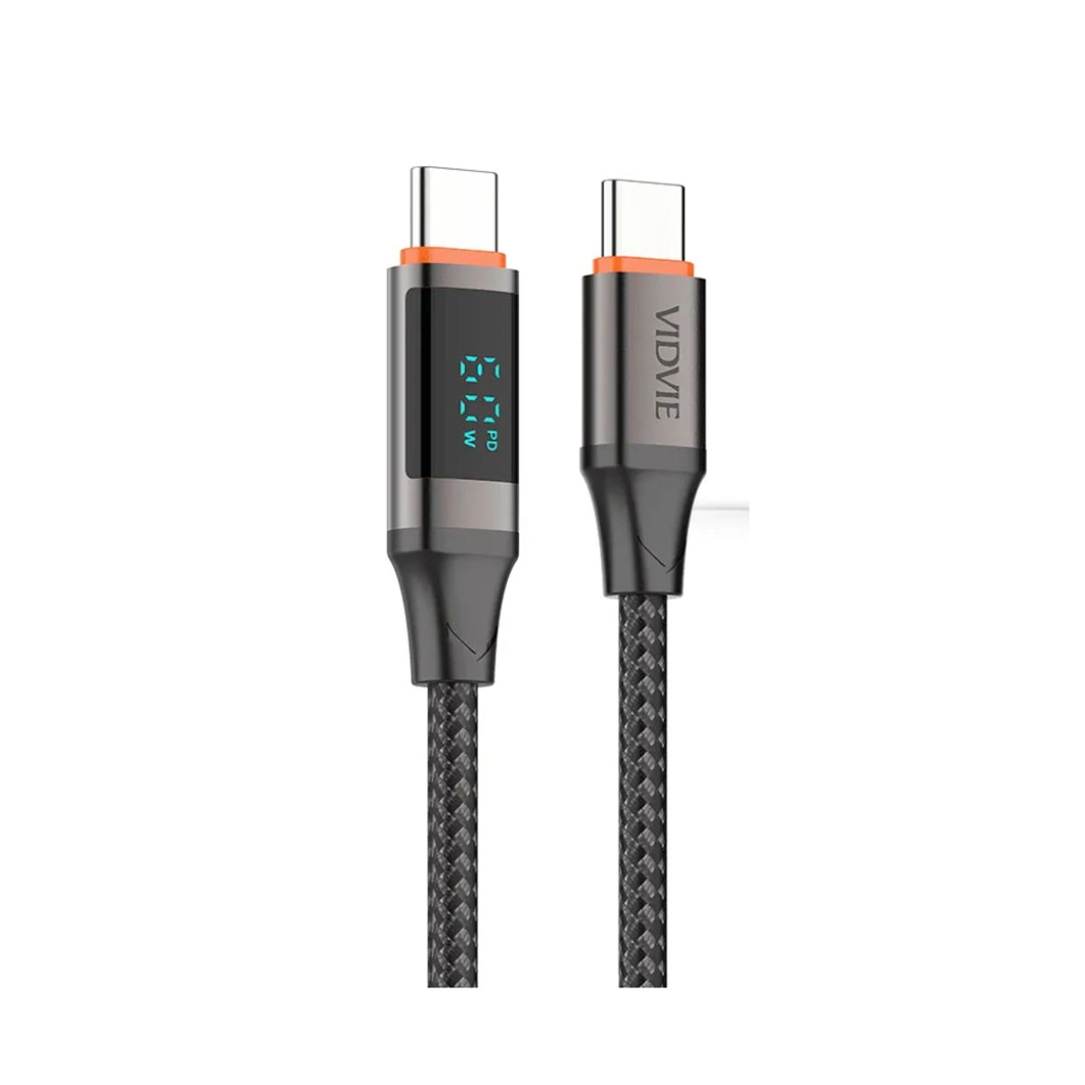 GENERICO - Cable De Datos VIDVIE Type C a Type C Carga Rápida De 60 W
