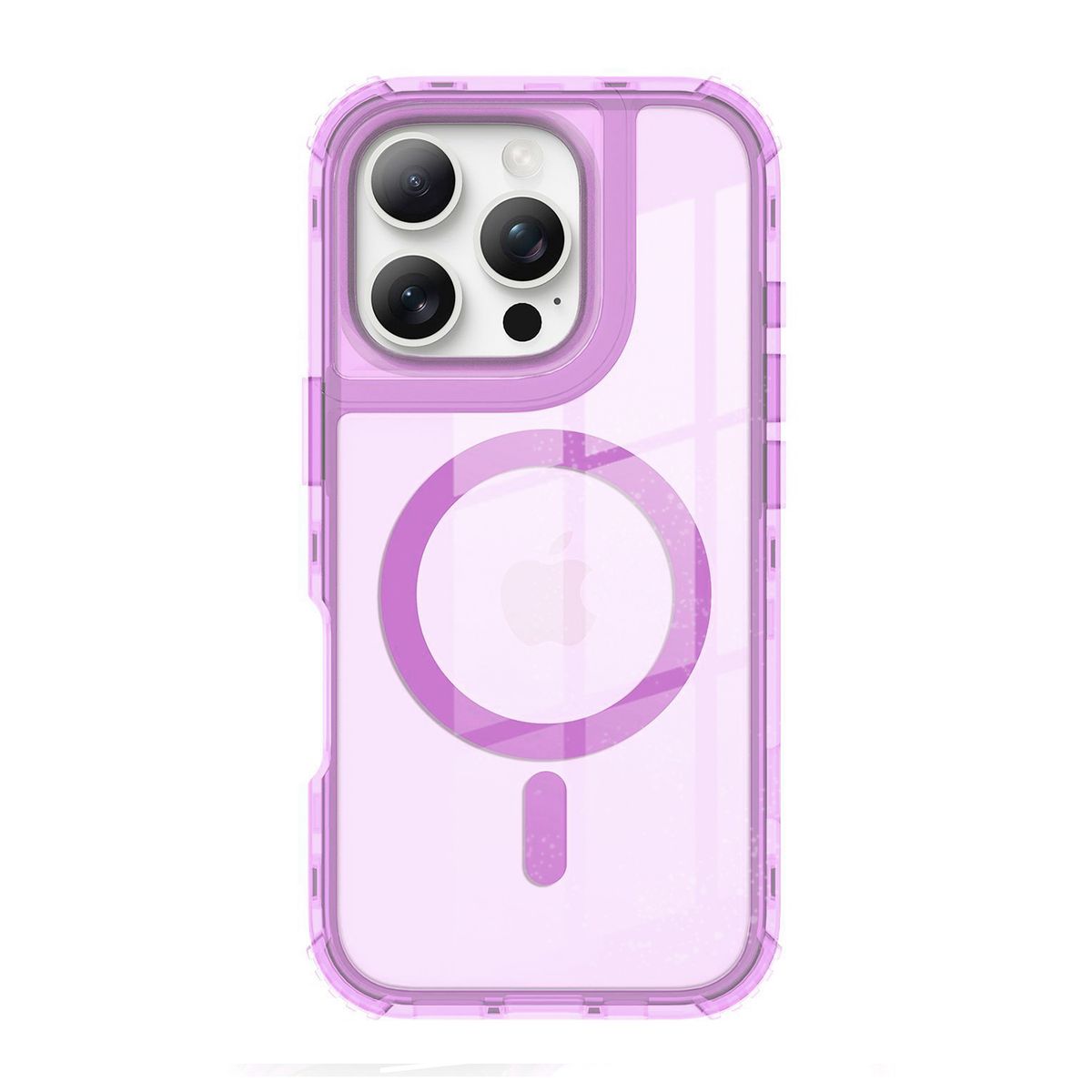 KBOD - Carcasa 360 Magnetic Translucida KBOD Urban Play Para iPhone 16 Pro Max Lila