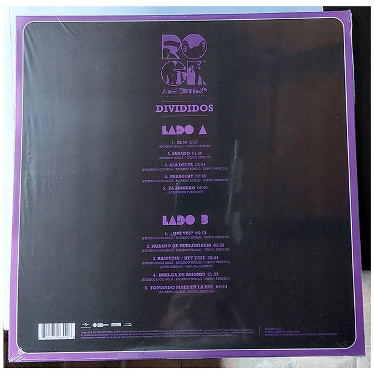 GENERICO - DIVIDIDOS - SERIE ORO ROCK NACIONAL / VINILO