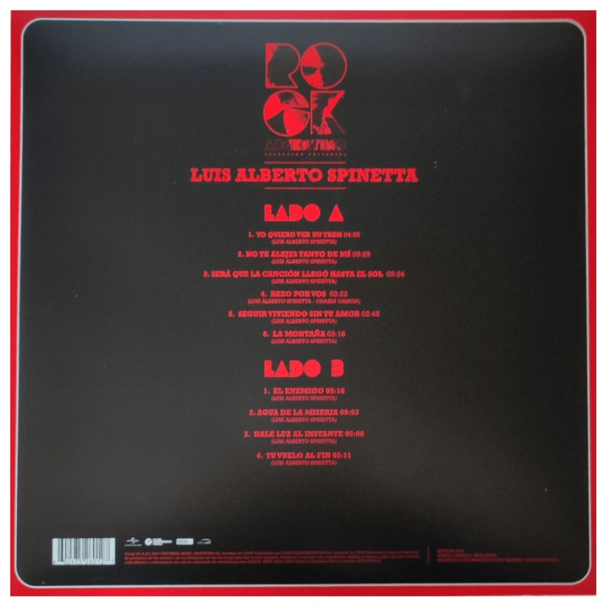 GENERICO - LUIS ALBERTO SPINETTA - ROCK ARGENTINO / VINILO