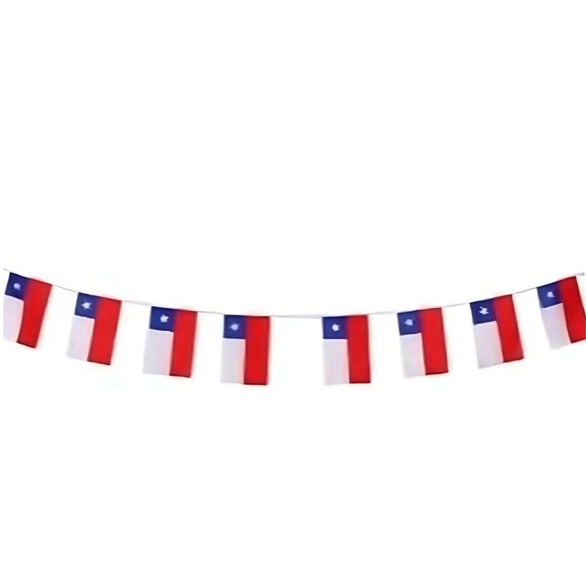 HOMESTAR - Guirnalda de Banderines de Chile Fiestas Patrias - 250cm