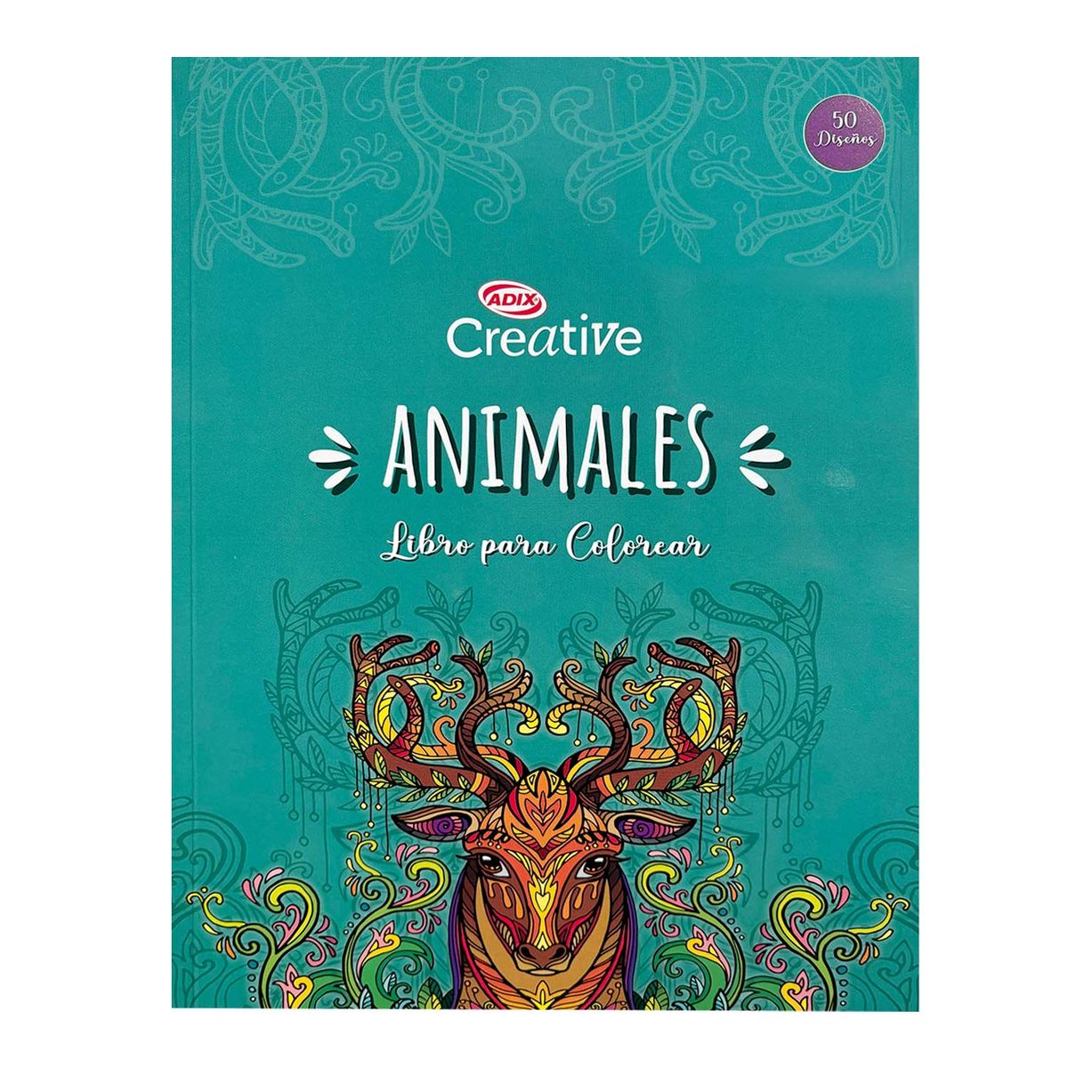 ADIX - Libros De Mandalas Para Colorear  Mandala Animal