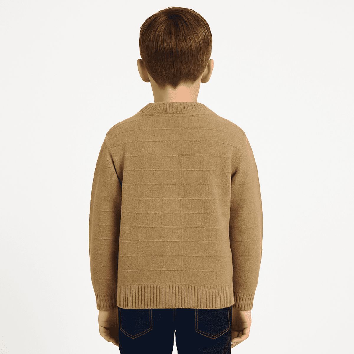 KIBOU - Sweater niño abrigo liviano estilo urbano