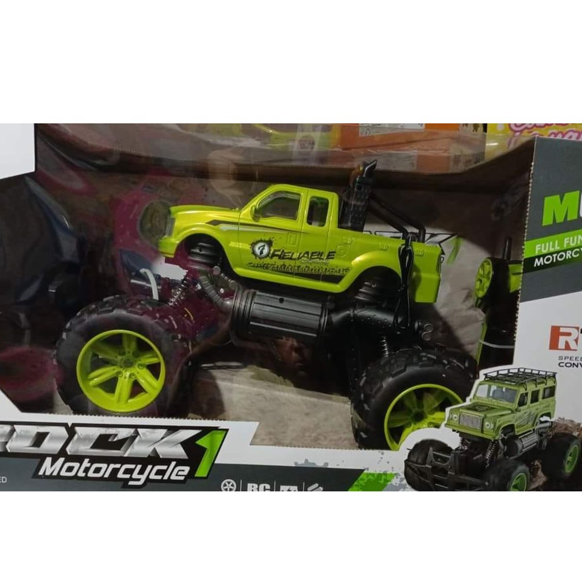 CARIBEE - Auto Camioneta A Bateria Con Control Remoto Juguete